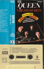 QUEEN Greatest hits SPANISH CASSETTE SPAIN FREDDIE MERCURY