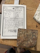 Targa Moto Benelli 125 Anni 50 Da Collezione