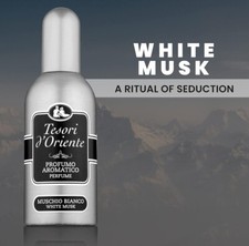 Tesori d'Oriente Profumo Aromatico fragranza Muschio Bianco 100ml