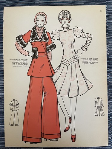 Fashion paper page print - fashion,