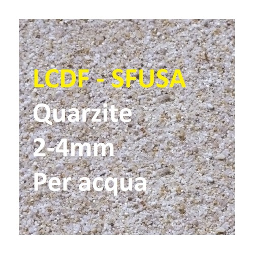 Quarzite per depurazione acqua