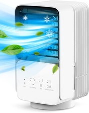 OMISOON Condizionatore Portatile, Raffreddatore d'aria 4 in 1, 120° Oscillazione