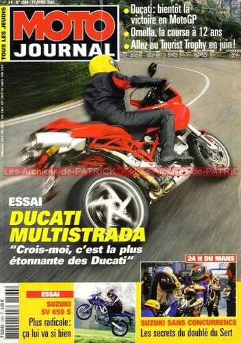 Moto journal 1564 - test, ducati