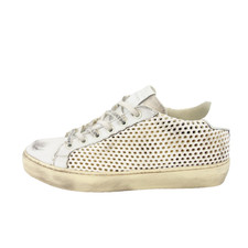 Sneaker Leather Crown bianche