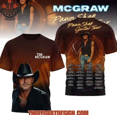 Maglietta tim mcgraw pawn - tim,