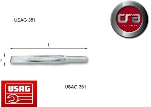 Scalpello nervato usag - scalpello,