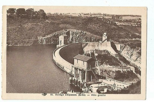Barrage eguzon rive - ,