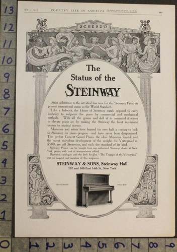 1907 steinway son pianoforte - son,