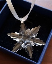 Swarovski Ornamento Fiocco Di Neve vintage