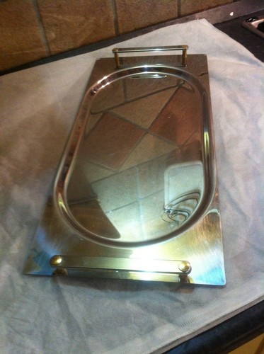 Vassoio acciaio inox 10 - inox, 18/10