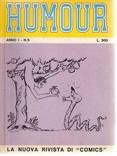 HUMOR anno I n° 5 rivista a fumetti Ed. Insubria (1970)