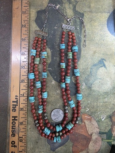 Collana vintage firmata ava - vintage,