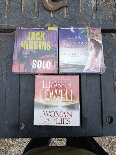 Lot audiobook cds - of, 3