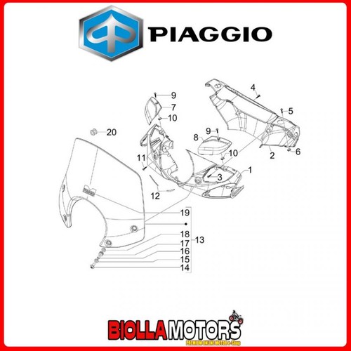 5997085038 cupolino basso fume - 5997085038,