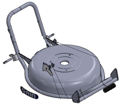 Scocca piatto nudo chassis - , per