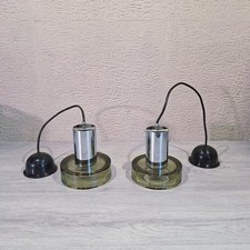 Coppia Lampade Flavio Poli per Seguso (per ricambi)