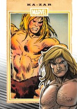 KA-ZAR / Marvel 75th Anniversary (2014) BASE Trading Card #44