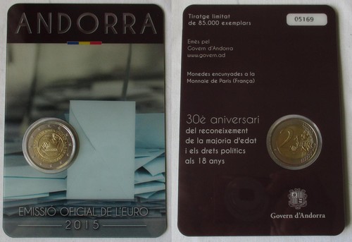 Andorra euro 2015 30 anni - 2, "30