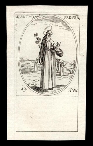 Santino incisione 1600 - incisione,