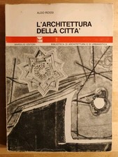 ALDO ROSSI L'architettura della città MARSILIO EDITORI 1966