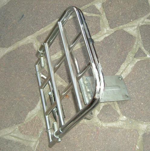 Portapacchi cromato vintage