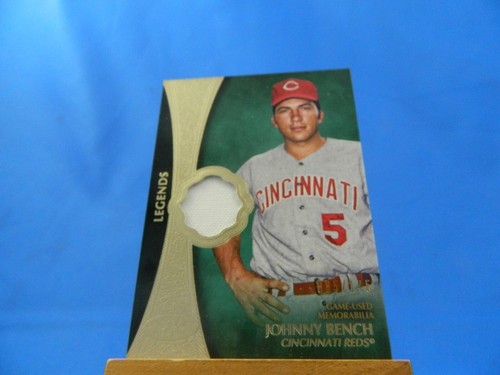 Johnny bench topps tier one - johnny,