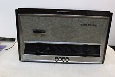 Vecchia radio a valvole AUGUSTA con giradischi 45 giri