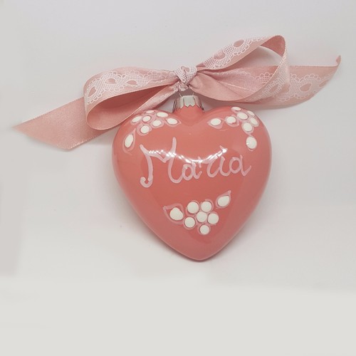 Pallina cuore natale - pallina, di