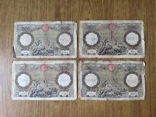 LOTTO 4 BANCONOTE REGNO D’