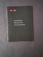 #A1303-Leica M7 scheda di