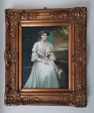 Quadro con ritratto di dama