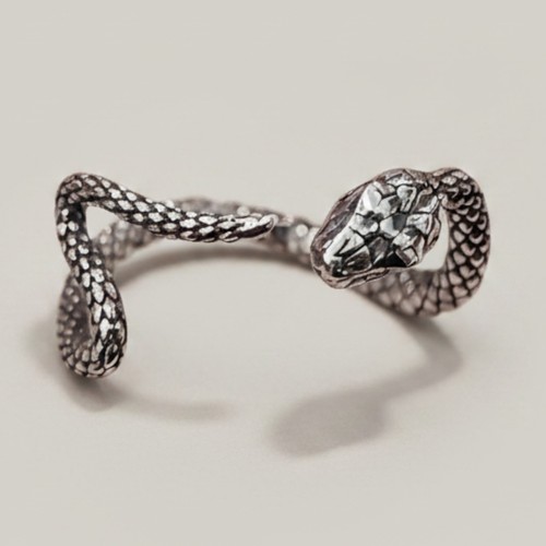 Anello serpente regolabile - , in