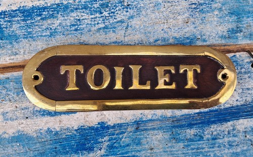 Insegna toilet targa porta - insegna, da