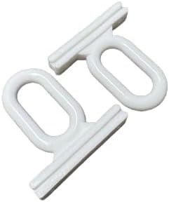 Coppia occhielli bianchi - di,