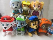 Peluche Paw Patrol set