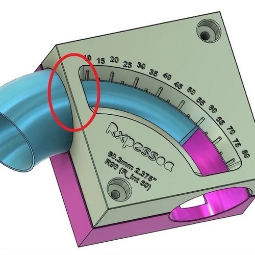 Dima per taglio - dima, 60,3mm