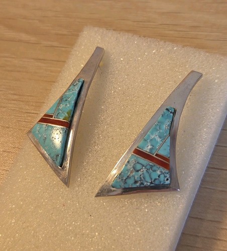 Orecchini vintage zuni john - orecchini,