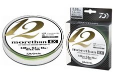 Daiwa Morethan 12 Braid EX+ Si 300 m cavo intrecciato verde lime 12 velocità filatura