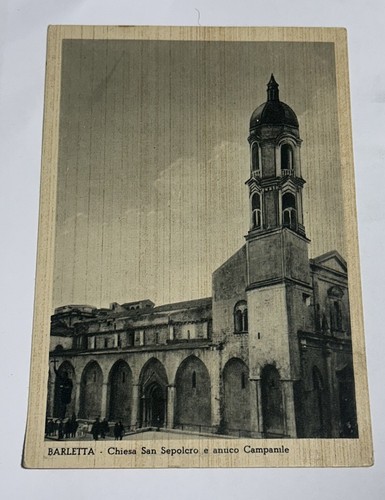 Cartolina barletta chiesa san - cartolina,