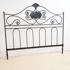 letto in ferro battuto antico