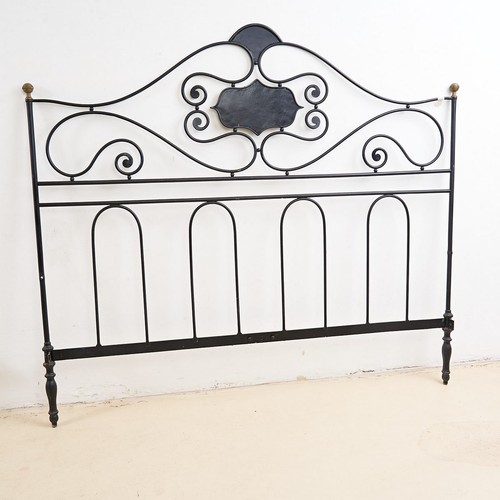 Letto ferro battuto antico - letto,