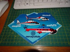 ADESIVO  STICKER kleber ELICOTTERO DAUPHIN ECUREUIL SUPERPUMA AEROSPATIALE