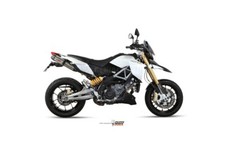 Scarichi MIVV Suono Acciaio inox Sotto sella Aprilia Dorsoduro 1200 2012 > 2016