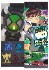 LOTTO BEN 10 OMNIVERSE OMNITRIX WATCH FX LIGHTS BANDAI 2006 CAR CHALLENGE RARE