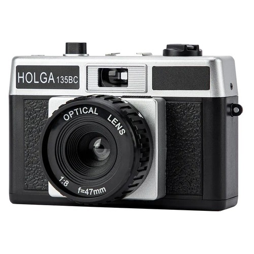 Holga 135bc nero argento lomo - nero,