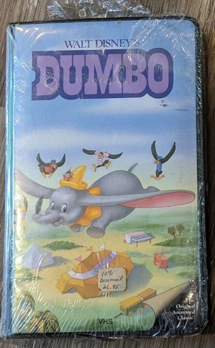 Vintage disney dumbo vhs - vintage,