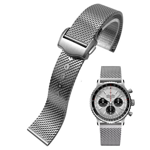 Steel milanese mesh strap - milanese,