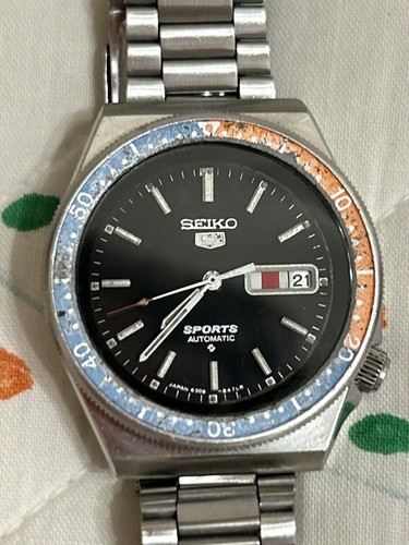 Vintage seiko sports pepsi - seiko,