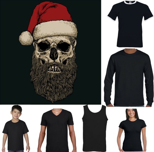 Natale biker shirt uomo - natale,