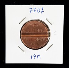 Gettone Telefonico 7707 IPM